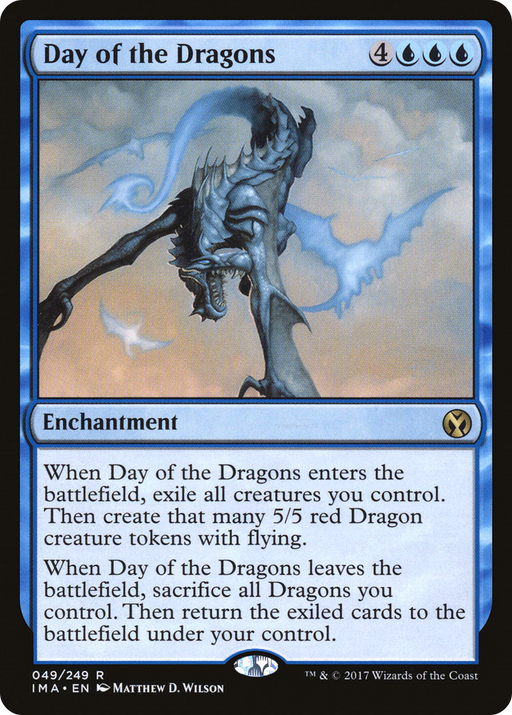 Day of the Dragons (IMA-049) [Iconic Masters] MTG Single Wizards of the Coast