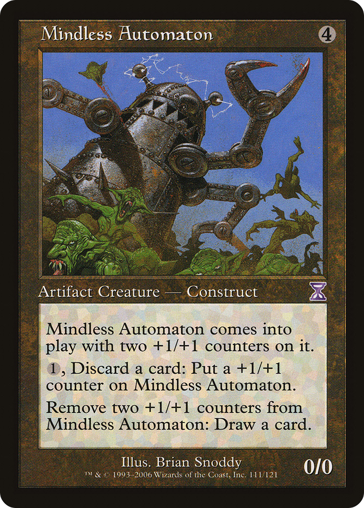 Mindless Automaton (TSB-111) [Time Spiral Timeshifted] Foil MTG Single Wizards of the Coast