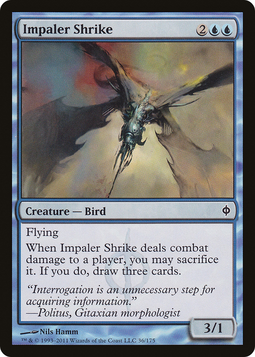 Impaler Shrike (NPH-036) [New Phyrexia] Foil MTG Single Wizards of the Coast