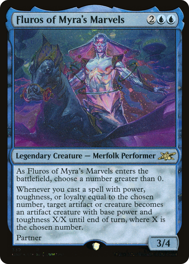 Fluros of Myra's Marvels (Galaxy Foil) (UNF-332) [Unfinity] Foil MTG Single Wizards of the Coast