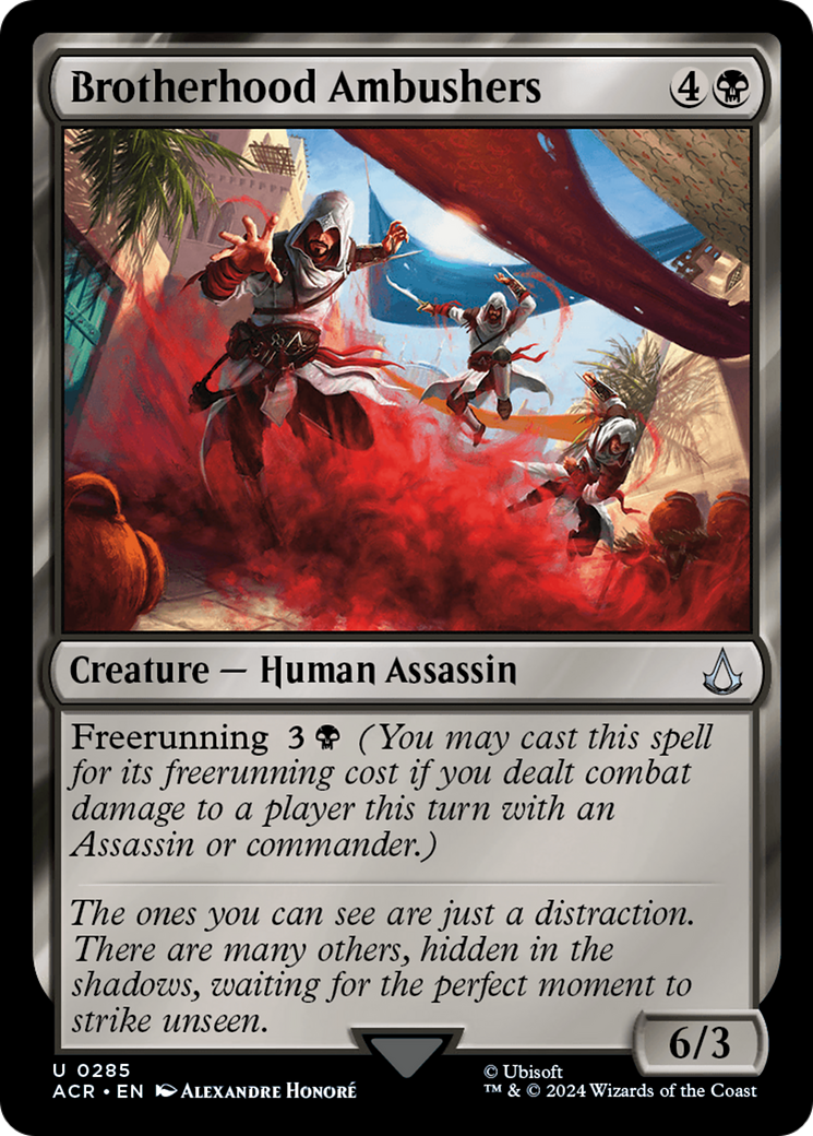 Brotherhood Ambushers (ACR-285) [Assassin's Creed] MTG Single Wizards of the Coast