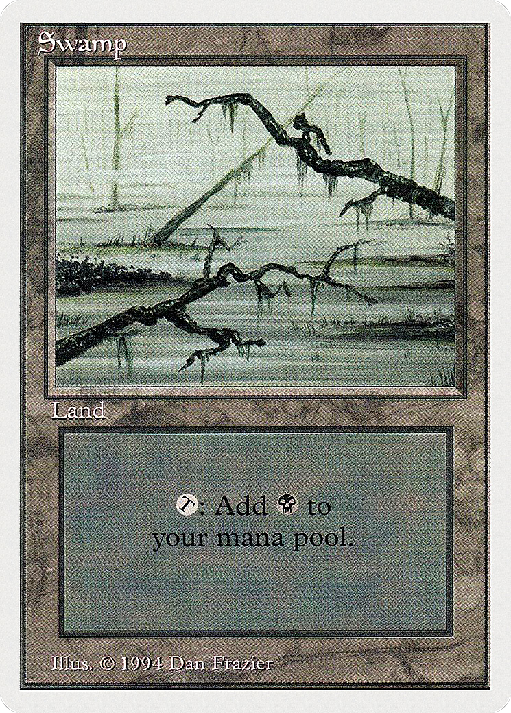 Swamp (SUM-300) [Misc] Summer Magic / Edgar MTG Single Wizards of the Coast