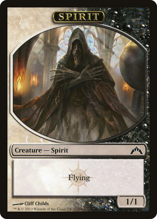 Spirit Token (GTC-007) [Tokens] Gatecrash Tokens MTG Single Wizards of the Coast