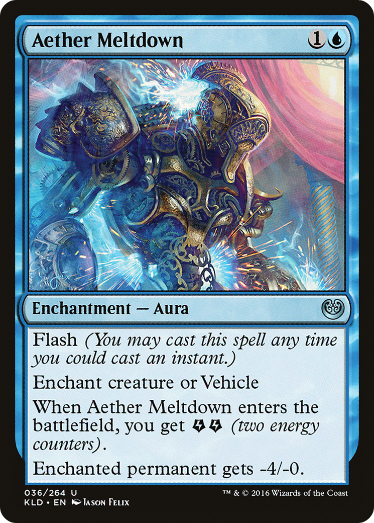 Aether Meltdown (KLD-036) [Kaladesh] MTG Single Wizards of the Coast