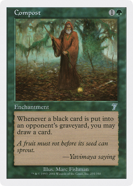 Compost (7ED-235) [7th Edition] MTG Single Wizards of the Coast