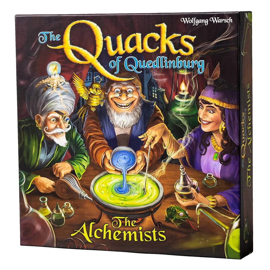 The Quacks of Quedlinburg: The Alchemists Board Games Scmidt Spiele