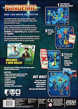 Pandemic Board Games Z-Man Games