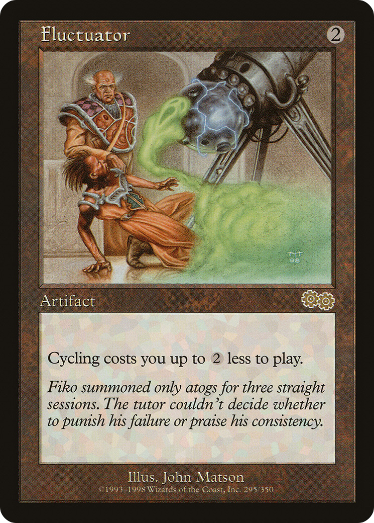 Fluctuator (USG-295) [Urza's Saga] MTG Single Wizards of the Coast