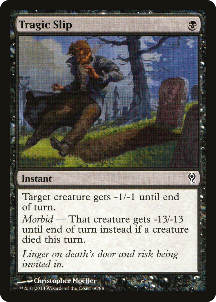 Tragic Slip (DDM-066) [Misc] Duel Decks: Jace vs. Vraska MTG Single Wizards of the Coast