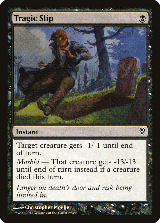 Tragic Slip (DDM-066) [Misc] Duel Decks: Jace vs. Vraska MTG Single Wizards of the Coast