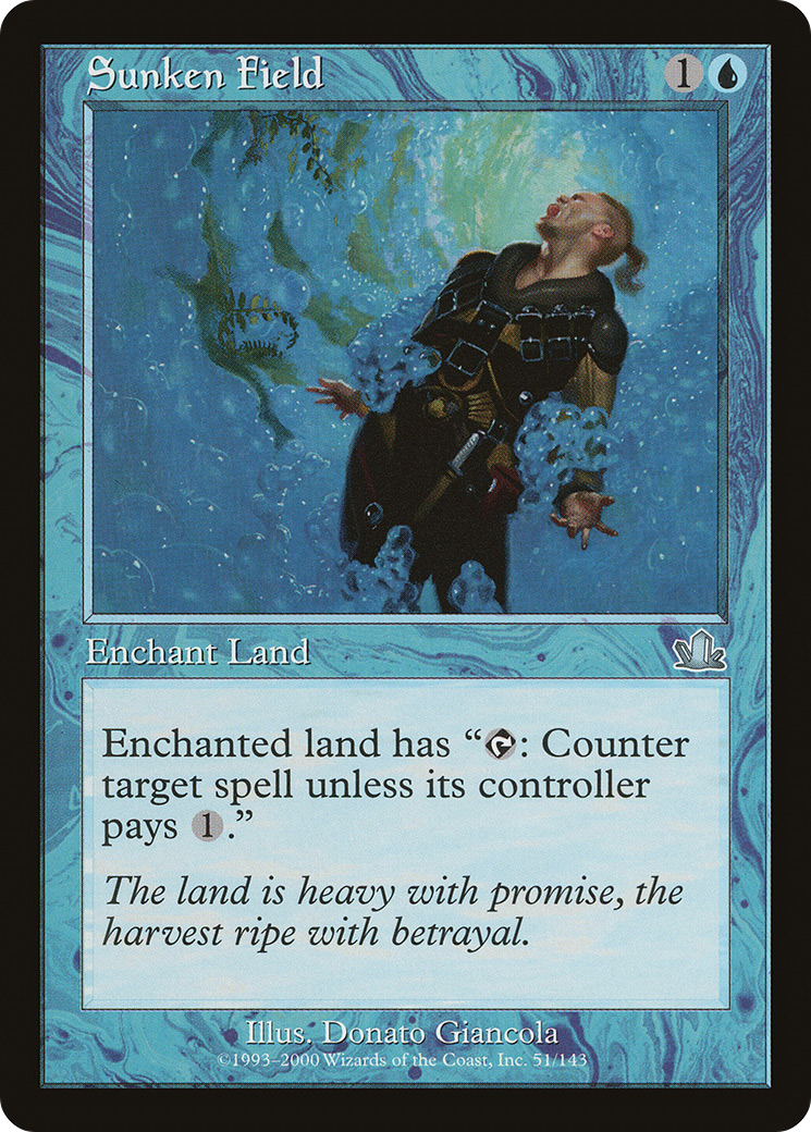 Sunken Field (PCY-051) [Prophecy] MTG Single Wizards of the Coast