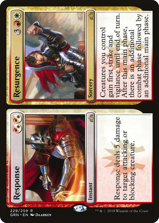 Response // Resurgence (GRN-229) [Guilds of Ravnica] MTG Single Wizards of the Coast