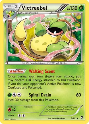Victreebel (3/111) Holofoil [XY: Furious Fists] Pokemon Single Pokémon