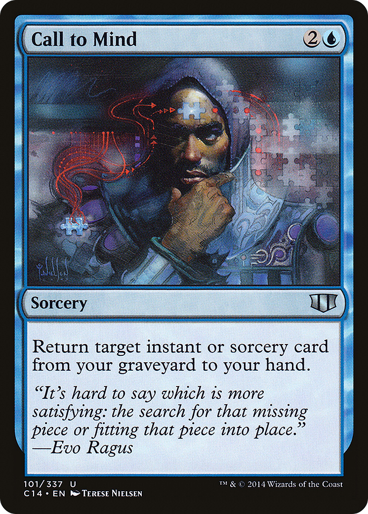 Call to Mind (C14-101) [Commander 2014] MTG Single Wizards of the Coast