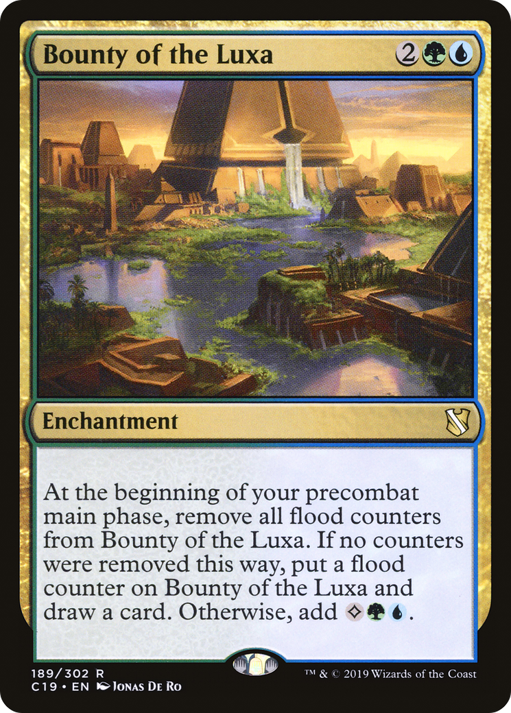 Bounty of the Luxa (C19-189) [Commander 2019] MTG Single Wizards of the Coast