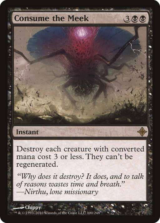 Consume the Meek (ROE-100) [Rise of the Eldrazi] Foil MTG Single Wizards of the Coast