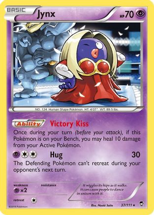 Jynx (37/111) [XY: Furious Fists] Pokemon Single Pokémon