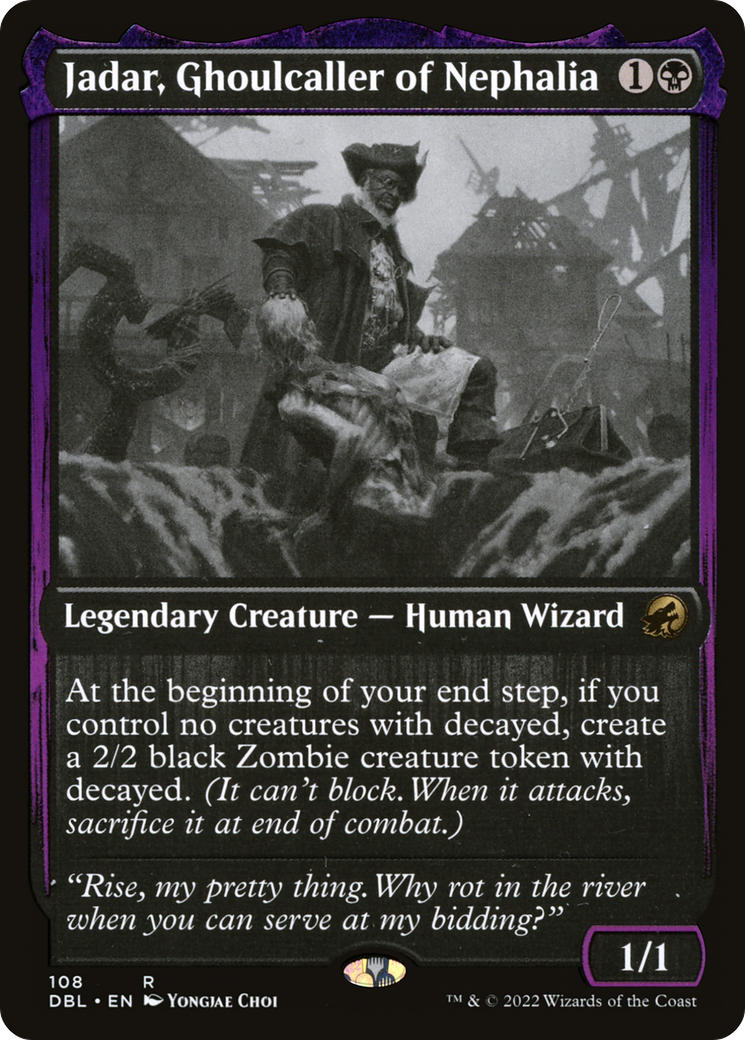 Jadar, Ghoulcaller of Nephalia (DBL-108) [Innistrad: Double Feature] Foil MTG Single Wizards of the Coast