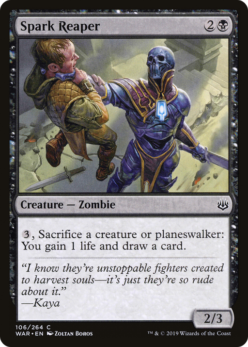 Spark Reaper (WAR-106) [War of the Spark] MTG Single Wizards of the Coast