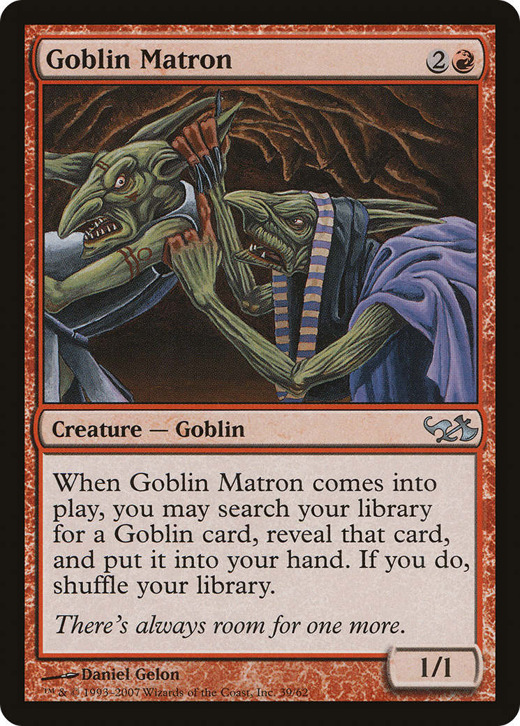 Goblin Matron (EVG-039) [Misc] Duel Decks: Elves vs. Goblins MTG Single Wizards of the Coast