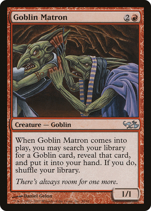 Goblin Matron (EVG-039) [Misc] Duel Decks: Elves vs. Goblins MTG Single Wizards of the Coast