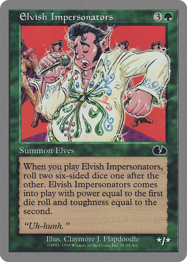 Elvish Impersonators (UGL-056) [Unglued] MTG Single Wizards of the Coast