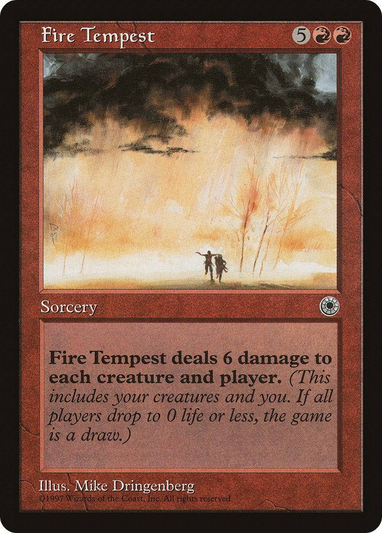 Fire Tempest (POR-128) [Misc] Portal MTG Single Wizards of the Coast