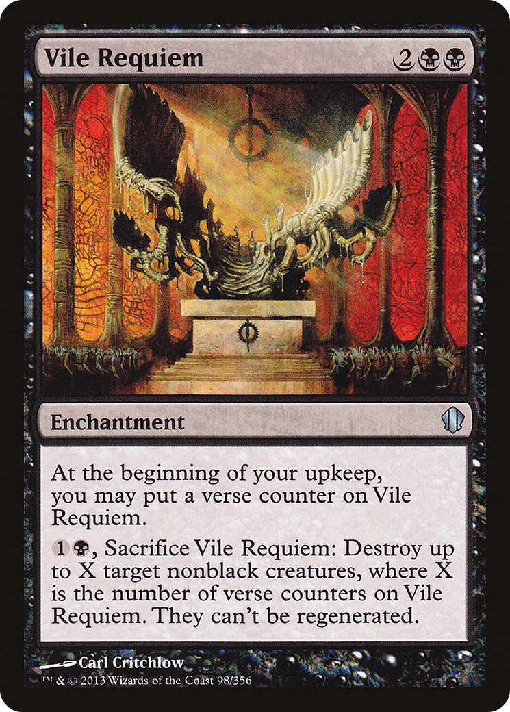 Vile Requiem (C13-098) [Commander 2013] MTG Single Wizards of the Coast