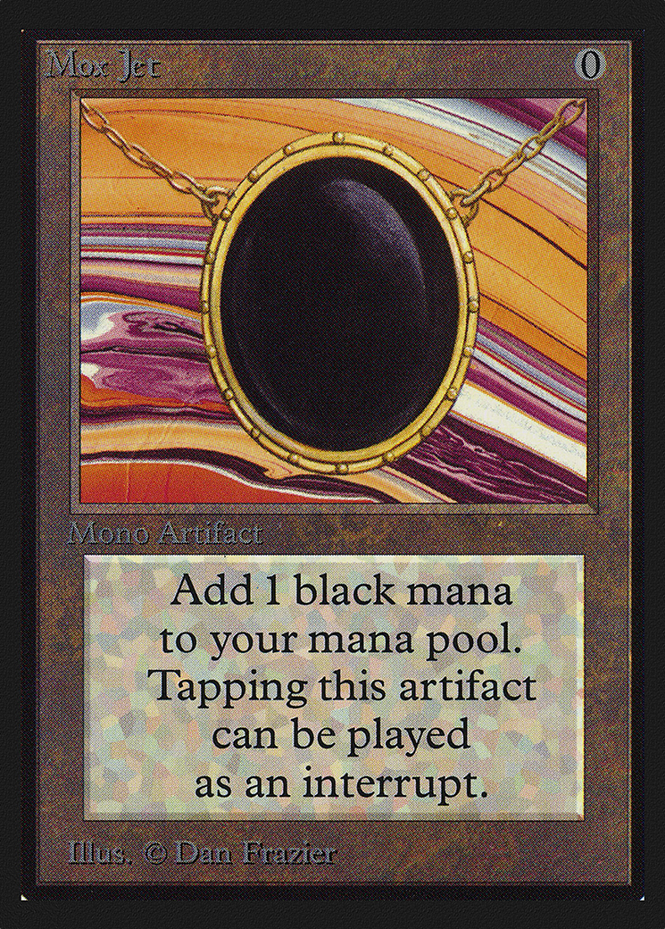 Mox Jet (CED-263) [Collectors' Edition] MTG Single Wizards of the Coast