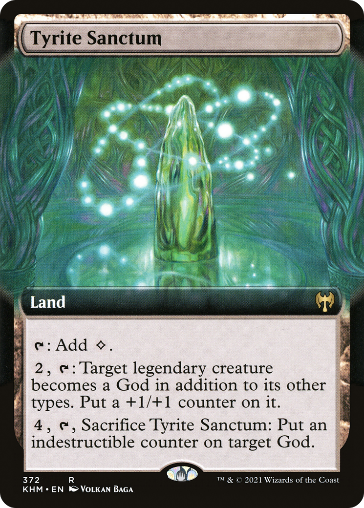 Tyrite Sanctum (KHM-372) [Kaldheim] (Extended Art) Foil MTG Single Wizards of the Coast