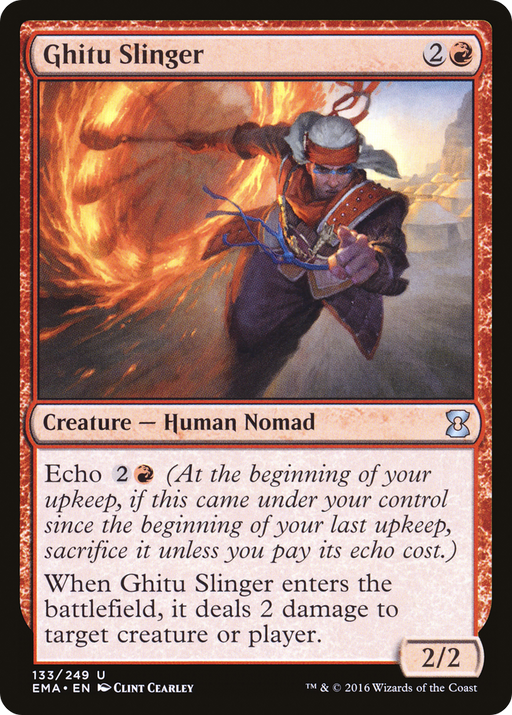 Ghitu Slinger (EMA-133) [Eternal Masters] MTG Single Wizards of the Coast