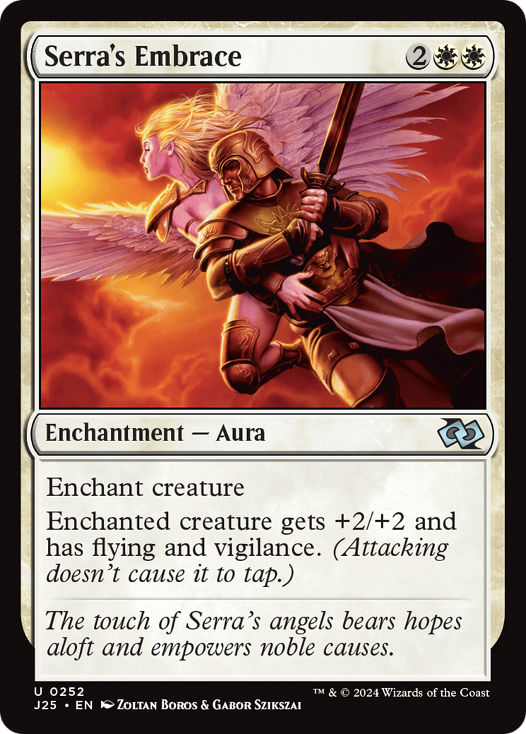 Serra's Embrace (J25-252) [Foundations Jumpstart] MTG Single Wizards of the Coast