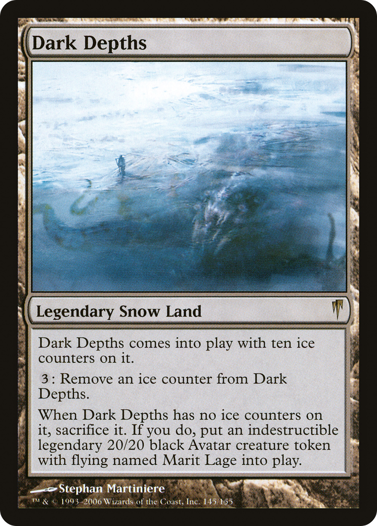 Dark Depths (CSP-145) [Coldsnap] MTG Single Wizards of the Coast