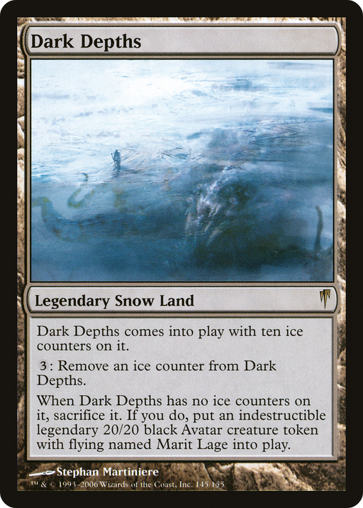 Dark Depths (CSP-145) [Coldsnap] MTG Single Wizards of the Coast