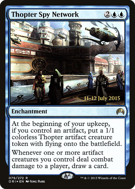Thopter Spy Network (PRE-079) [Magic Origins Promos] Foil MTG Single Wizards of the Coast