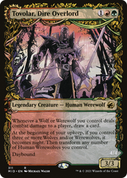 Tovolar, Dire Overlord (MID-311) [Innistrad: Midnight Hunt] (Showcase) Foil MTG Single Wizards of the Coast
