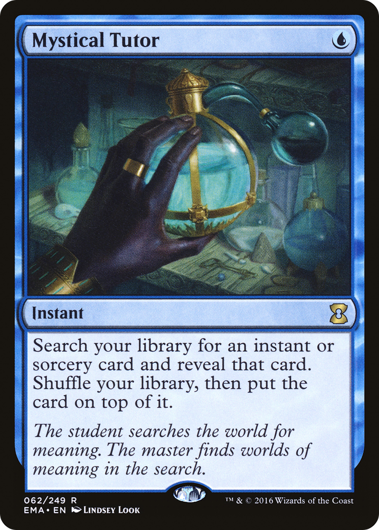 Mystical Tutor (EMA-062) [Eternal Masters] Foil MTG Single Wizards of the Coast