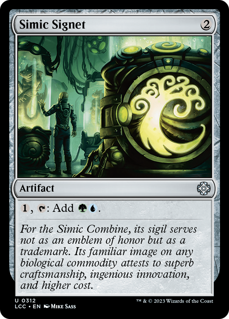Simic Signet (LCC-312) [The Lost Caverns of Ixalan Commander] MTG Single Wizards of the Coast