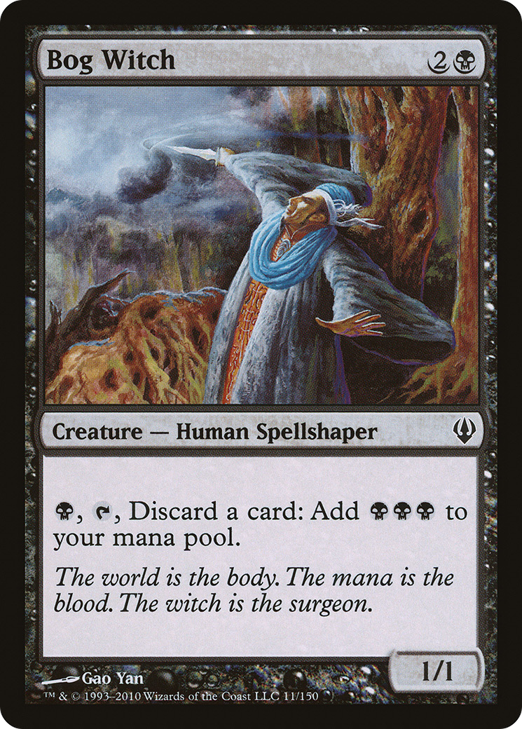 Bog Witch (ARC-011) [Misc] Archenemy MTG Single Wizards of the Coast