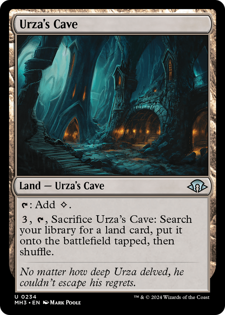Urza's Cave (MH3-234) [Modern Horizons 3] Foil MTG Single Modern Horizons 3