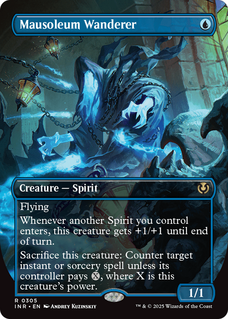 Mausoleum Wanderer (INR-305) [Innistrad Remastered] (Borderless) Foil MTG Single Wizards of the Coast