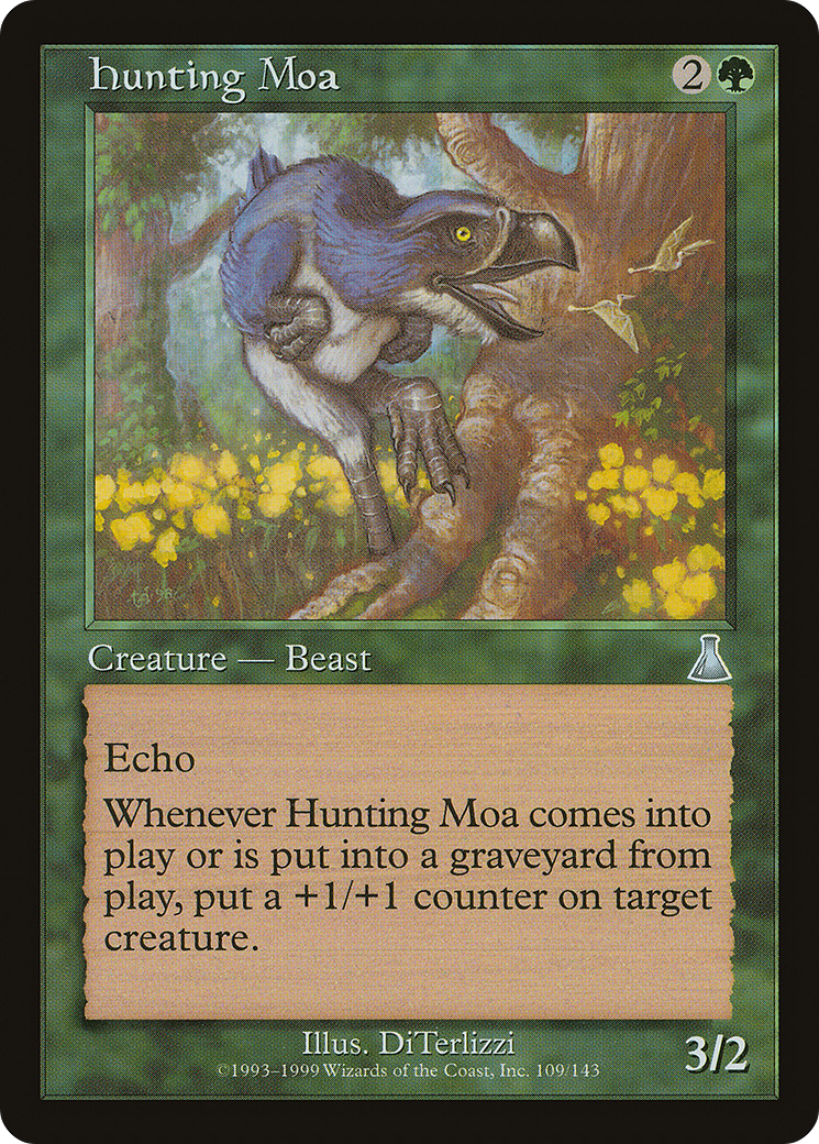 Hunting Moa (UDS-109) [Urza's Destiny] Foil MTG Single Wizards of the Coast