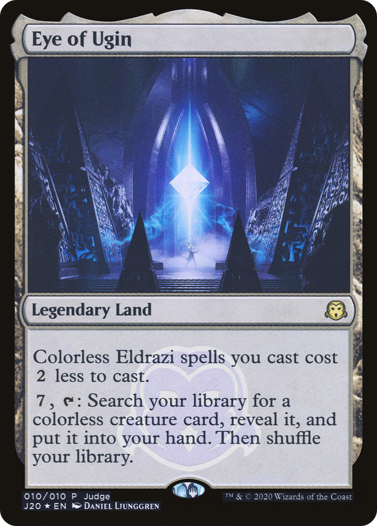 Eye of Ugin (JDG-010) [Misc] Judge Gift Cards 2020 Foil MTG Single Wizards of the Coast