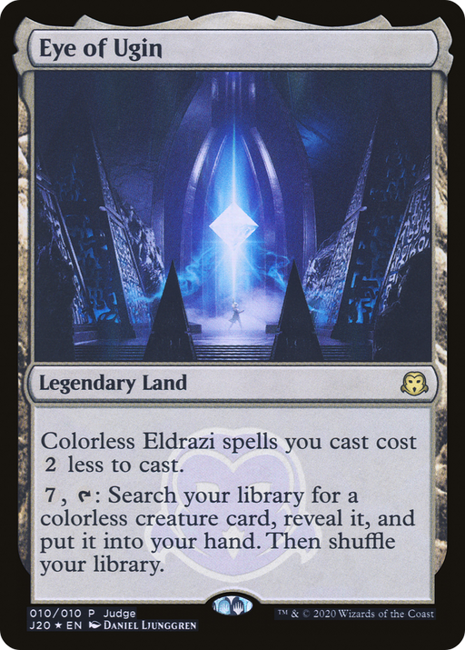 Eye of Ugin (JDG-010) [Misc] Judge Gift Cards 2020 Foil MTG Single Wizards of the Coast