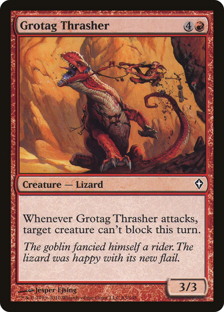 Grotag Thrasher (WWK-083) [Worldwake] Foil MTG Single Wizards of the Coast