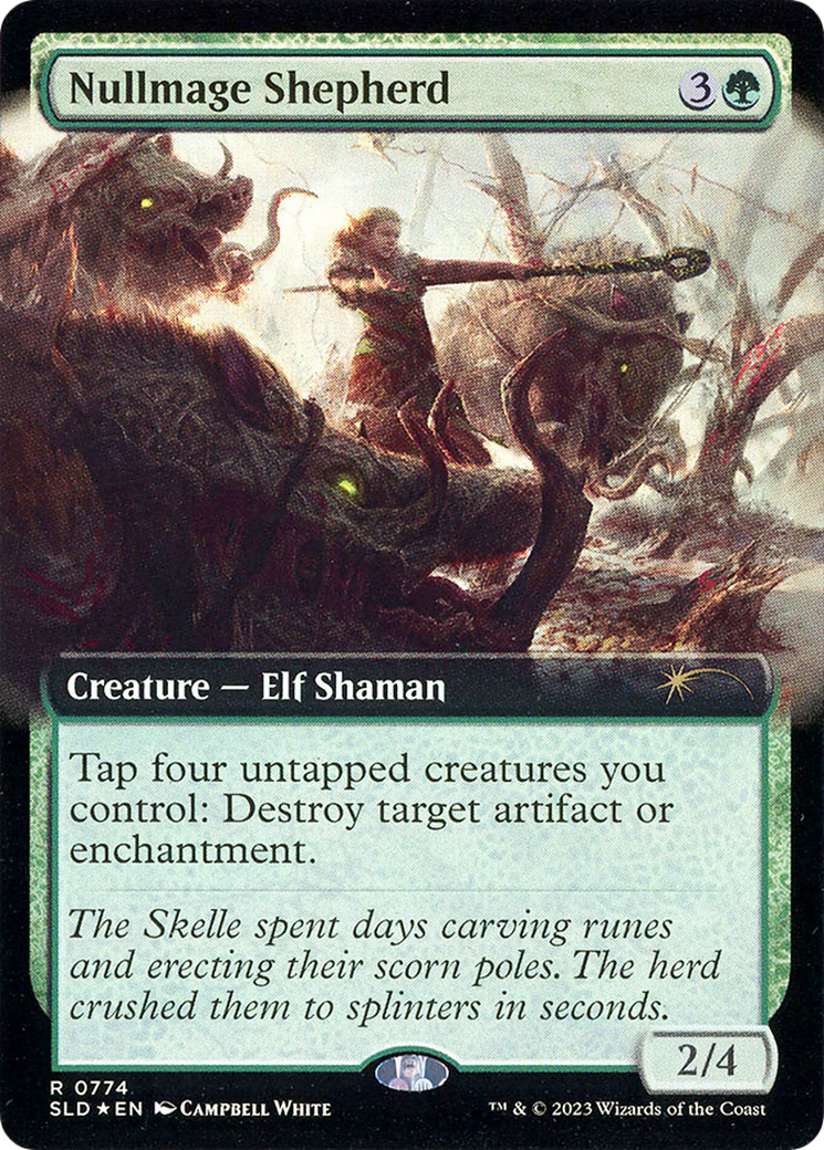 Nullmage Shepherd (SLD-774) [Secret Lair] Drop (Extended Art) Foil MTG Single Wizards of the Coast