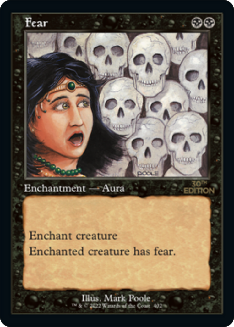 Fear (30A-402) [30th Anniversary Edition] MTG Single Wizards of the Coast