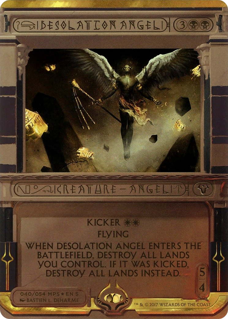 Desolation Angel (MPS2-040) [Amonkhet Invocations] (Borderless) Foil MTG Single Wizards of the Coast