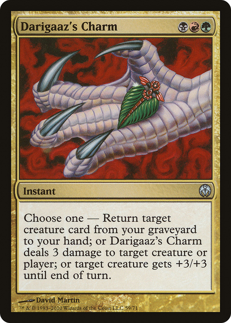 Darigaaz's Charm (DDE-059) [Misc] Duel Decks: Phyrexia vs. the Coalition MTG Single Wizards of the Coast