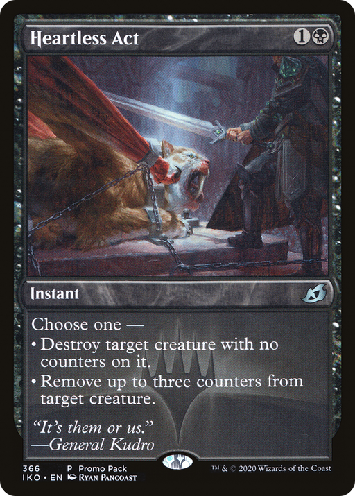 Heartless Act (PPIKO-366) [Ikoria: Lair of Behemoths] MTG Single Wizards of the Coast